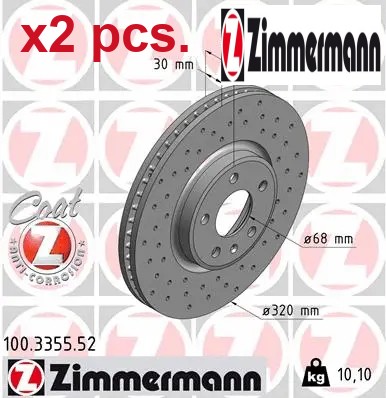 Pcs front brake - pcs, disc