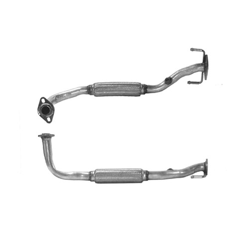 Exhaust pipe front fitting - +,