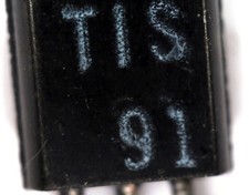 5x  TIS91 PNP Transistor Silicon 40v 400mA