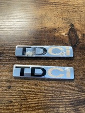 Ford Fiesta TDCi Car Badge Logo Emblem Lettering