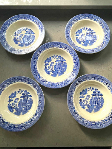 Gibson sons ltd willow blue - &,