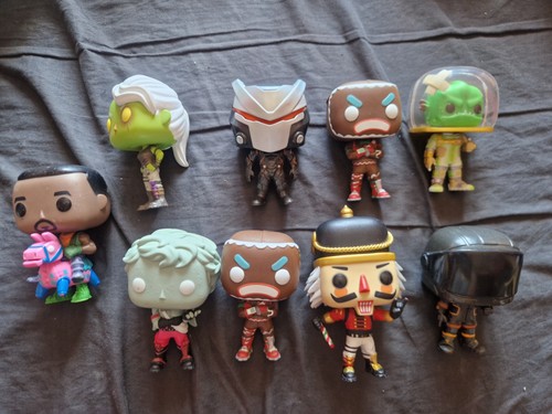Fortnite funko pop figures - x9,