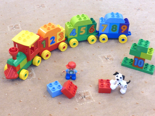 Lego duplo number - lego, train