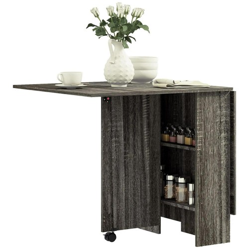 Homcom folding dining table - dining,