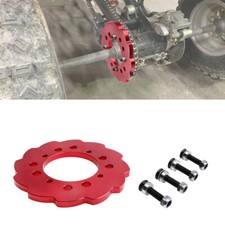 Red Sprocket Guard Aluminium