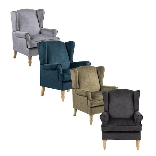 Helena wingback armchair - wingback,