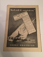 SHORT BROTHERS SUNDERLAND