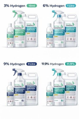 Hydrogen peroxide 9 - 3%,, 9%