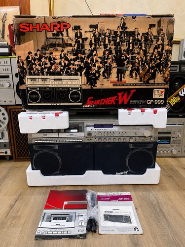 Sharp 999 searcher stereo - gf-999, searcher-w