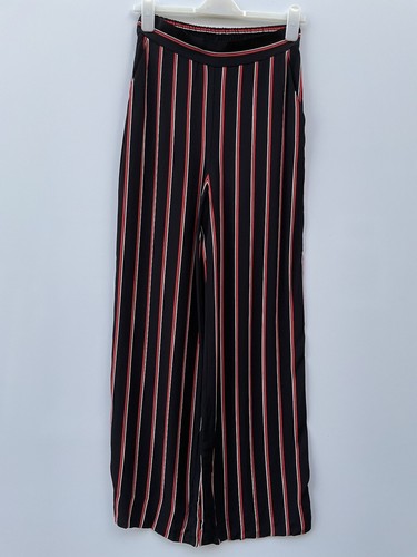 Black red white striped - black, high