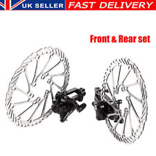 Pair Bike Disc Brake Caliper Mountain Bicycle Front Rear Rotor Disc Caliper Set