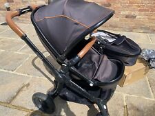 Babystyle Egg Pram Travel system Espresso. Boxed Carry Cot & Accessories