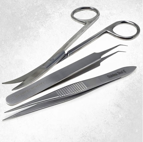 Tweezers tool kit hobby - kit, 3