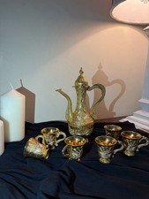 Turkish Coffee Set Vintage Tea