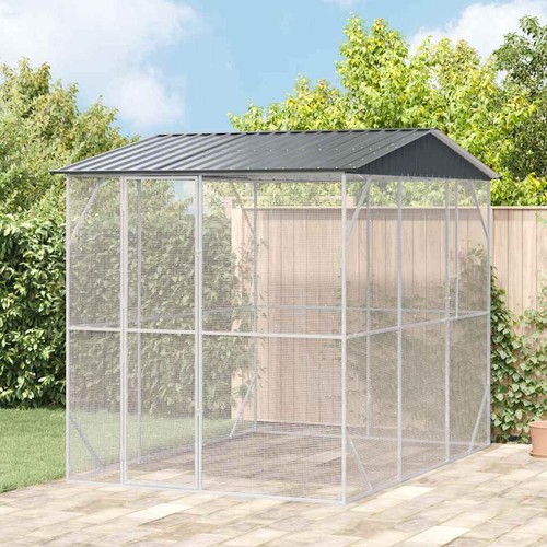 Bird cage anthracite 227 - bird, x