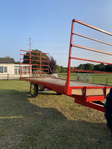 Foot bale trailer - foot,