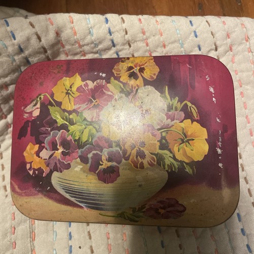 Antique tin england - tin, toffee