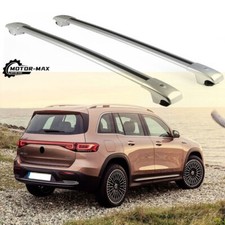 2PCS Silver Cross Bar Cargo