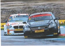 Jason Plato and Andy Priaulx 2015 art print