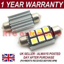 2X PINK CANBUS NUMBER PLATE