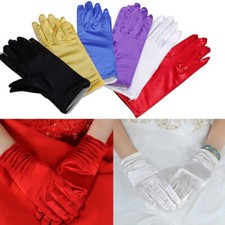 SHORT Satin Gloves Charleston