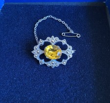 Vintage Jewellery Citrine