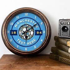 Personalised Manchester Clock
