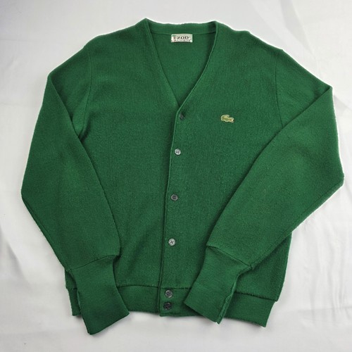 Vintage izod lacoste cardigan - izod,