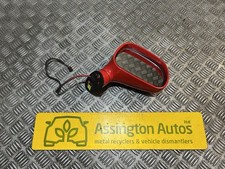 1996-03 BMW Z3 E36 Offside Driver Electric Wing Mirror RED MANUAL FOLD 712506