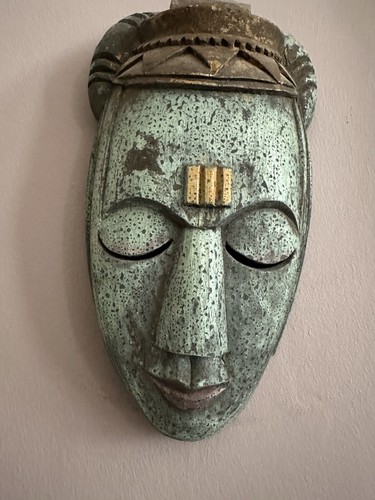 Antique vintage baoule face - antique,