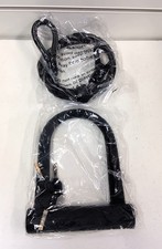 Bike U-Lock With 4 Foot Flex Cable And 3 Keys. - CG C56