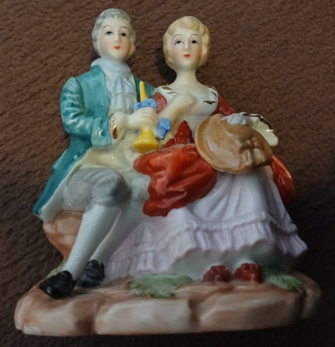 Old couple ornament - couple,