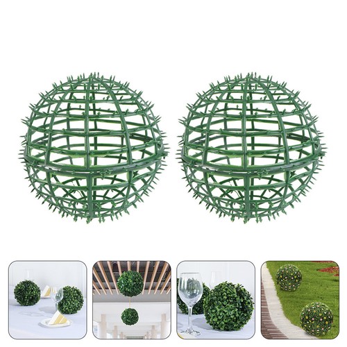 Green reusable plastic topiary - reusable,