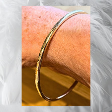 9ct Solid Gold Slave Bangle