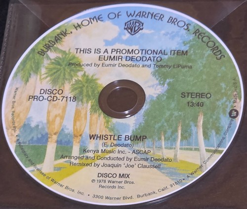 Eumir deodato whistle bump - eumir,
