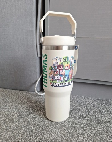 Minecraft tumbler 30oz cold - minecraft,