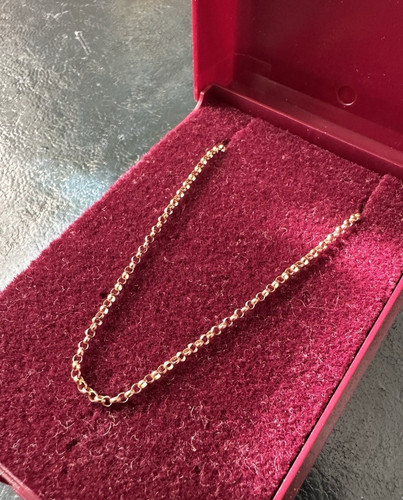 Vintage 9ct rose - rose, belcher
