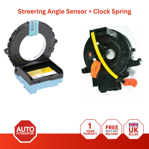 Spiral clock spring steering - clock,