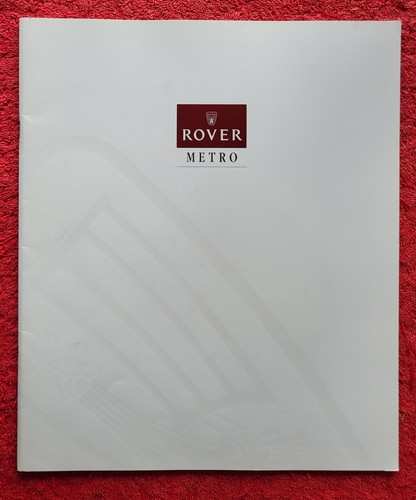 1992 rover metro car sales - uk,