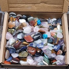 Assorted Polished Tumble Stones Mixed Healing Crystals Bulk Polished Gemstone UK