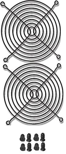 120mm black fan grill guard - fan,