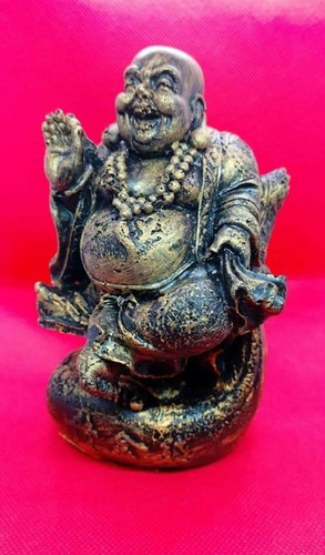 Laughing buddha sitting - laughing,