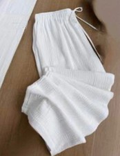 Women's Solid Color Crinkle