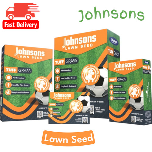 Johnsons lawn seed tuff grass - lawn,