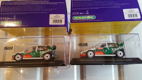 Scalextric mcrae skoda - x,