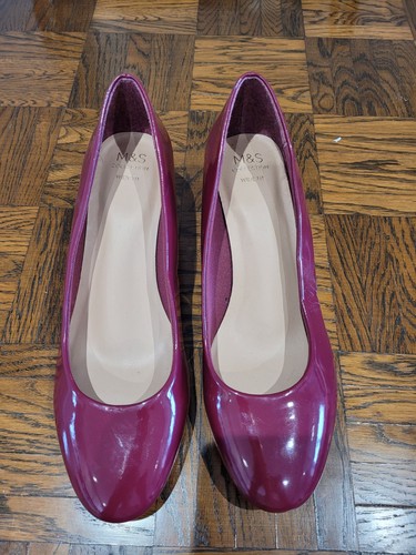 New deep pink - patent, low