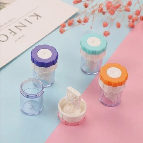 Contact lens barrel cases - lens,