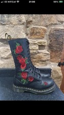 Dr Marten Vonda Embroidered