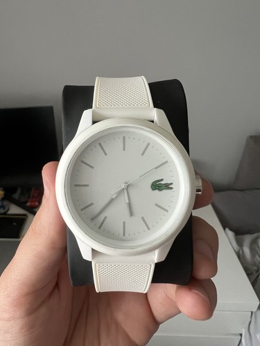 Lacoste men white watch - lacoste,