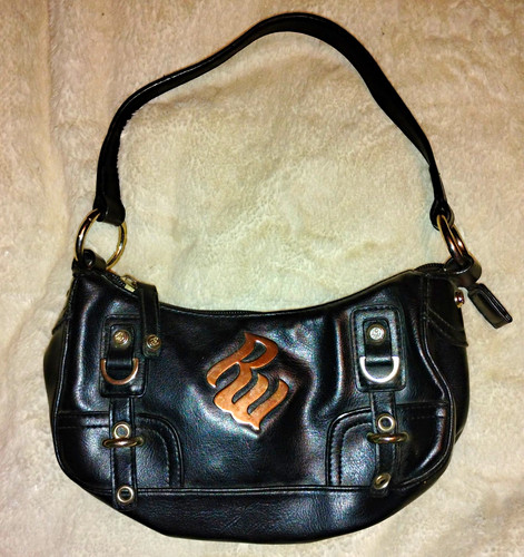 Vintage y2k black faux - vintage,